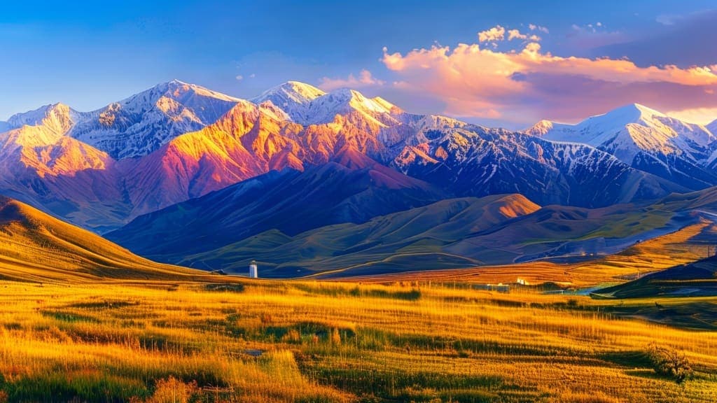 Kazbegi et les montagnes du Caucase
