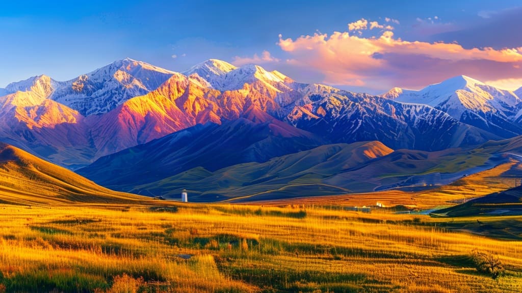 Kazbegi et les montagnes du Caucase